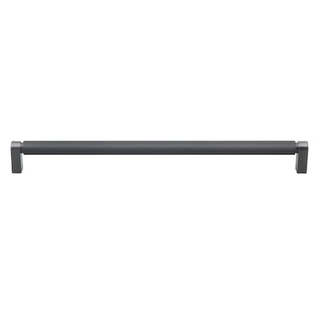 Gliderite Hardware 12-5/8 in. Center to Center Knurled Bar Pull Oil Rubbed Bronze 4788-320-ORB-1